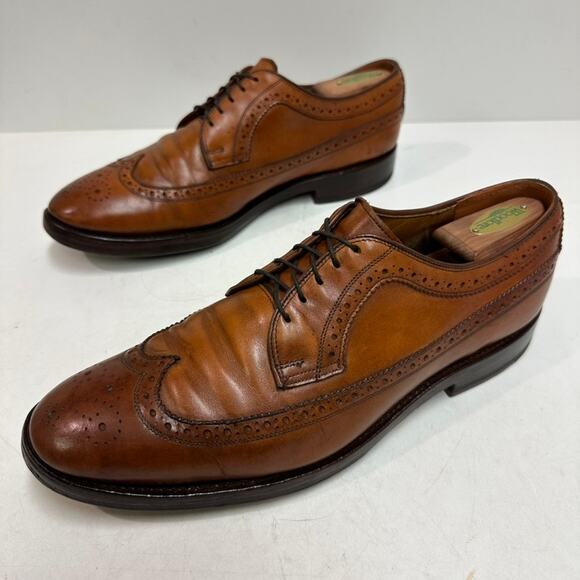 NEW HEELS Ralph Lauren x Allen Edmonds Sanderson Burnished Wingtip Made USA 11.5 main image 9